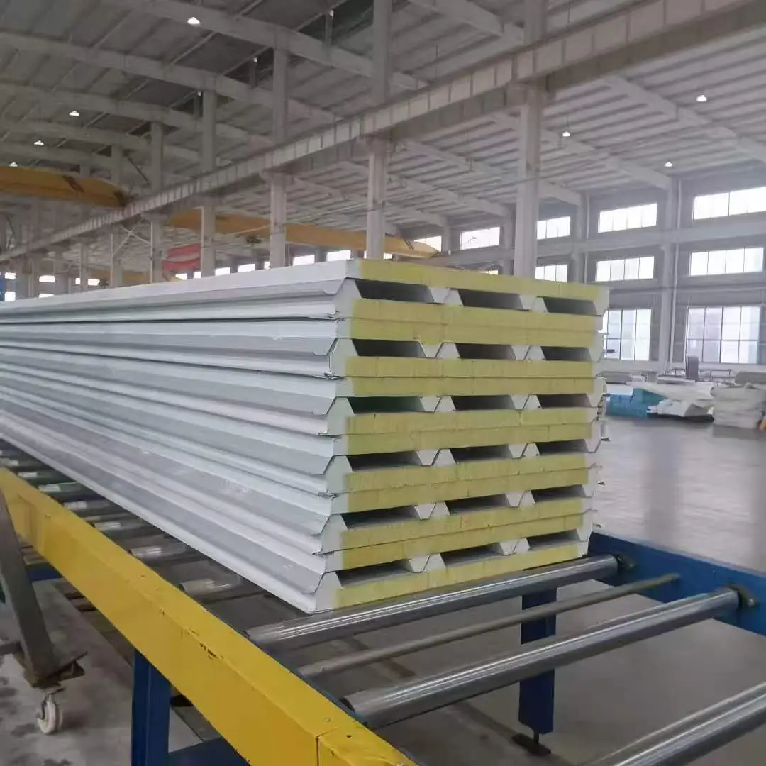 Çatı Taş Yünü Sandviç Panel
